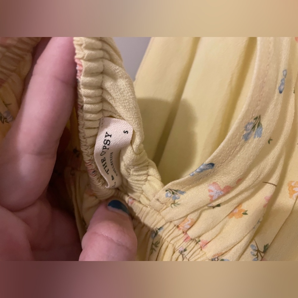 NEW spell ditsy lemonade dress - Picture 6 of 14